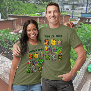 Community-Garten-Foto-Collage T-Shirt