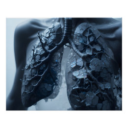 Community Lung Contrast Poster