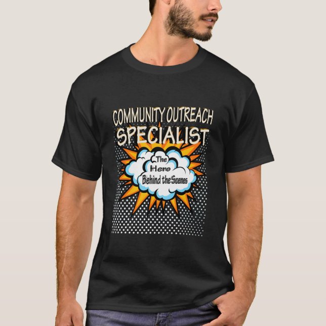 Community Outreach Specialist Job T-Shirt (Vorderseite)