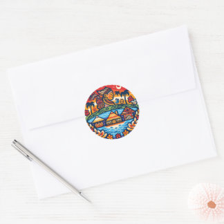 Community Prie Island Scrapbook Stickers
