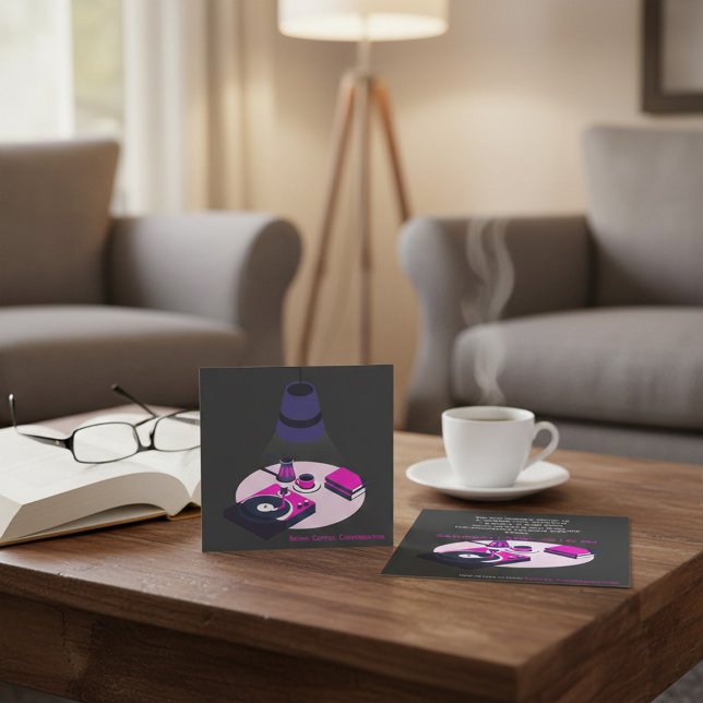 Community Reading Club Invitation Einladung (Von Creator hochgeladen)