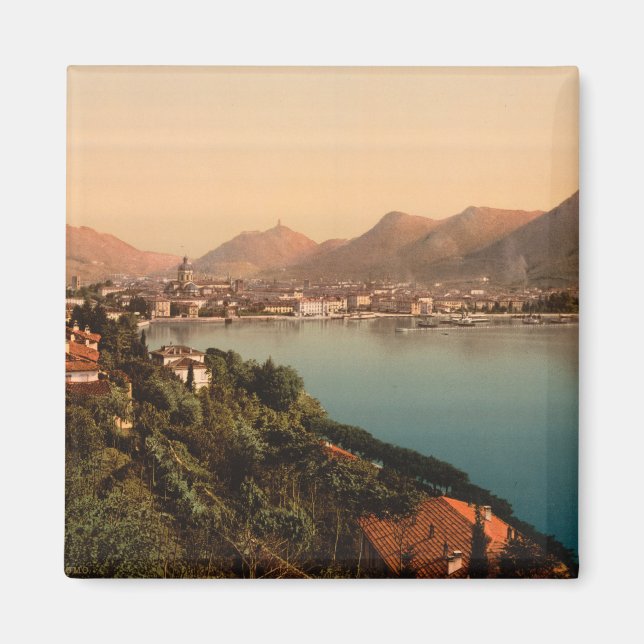 Como I, Comer See, Lombardei, Italien Magnet (Vorne)