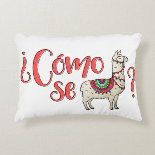 ¿ Cómo Se-Lama? Lama-Kissen Dekokissen