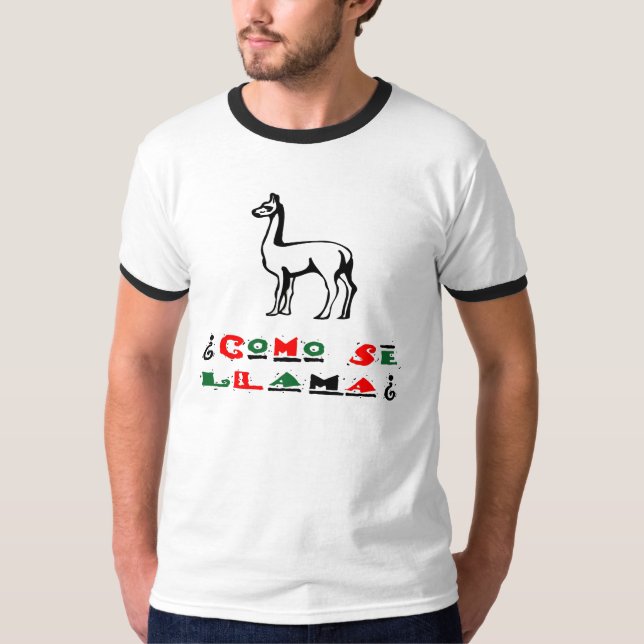 Como Se-Lama, lustiges T-Shirt (Vorderseite)