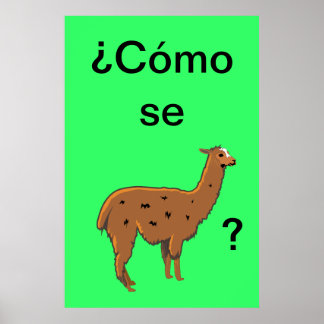 ¿Cómo se llama? Poster