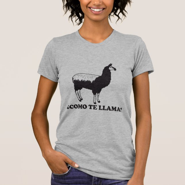 Como Te Lama T-Shirt (Vorderseite)