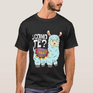 Como te Llama Llamas Cool Alpaca Llama T-Shirt