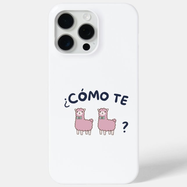 Como te llamas Case-Mate iPhone hülle (Rückseite)