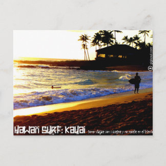 Como viajar con 1 surfer por Kauai Postkarte