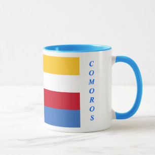 Comoren-Flaggen-Tasse Tasse