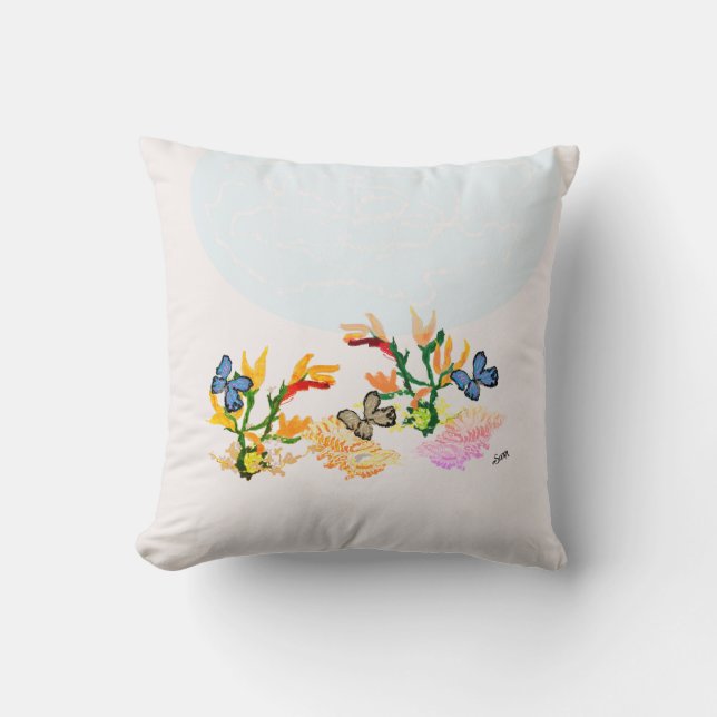 Compact Mirror: Friedlich Kissen (Vorderseite)