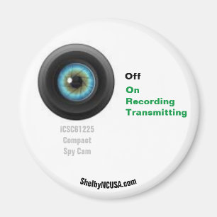 Compact Spy Cam Kühlschrankmagnet