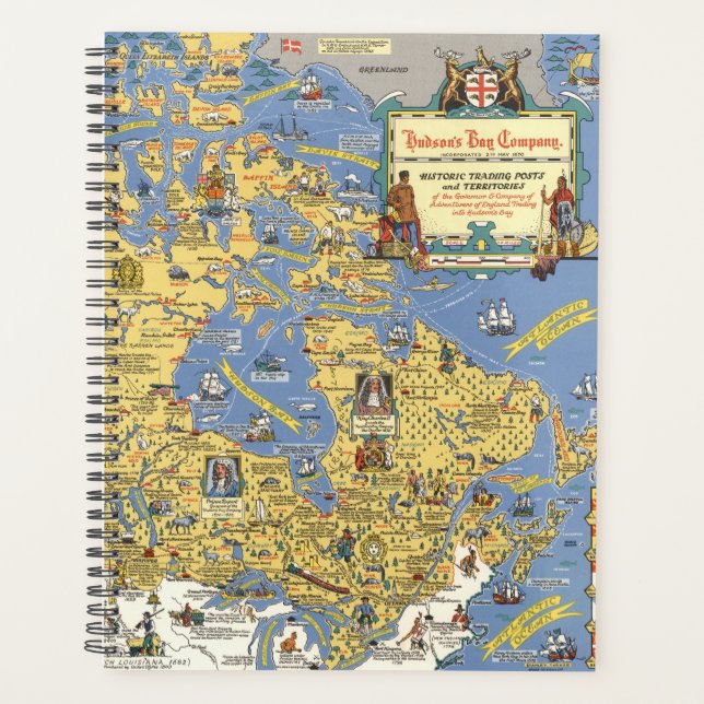Compagnie de la Baie d'Hudson - Carte du Canada (Devant)