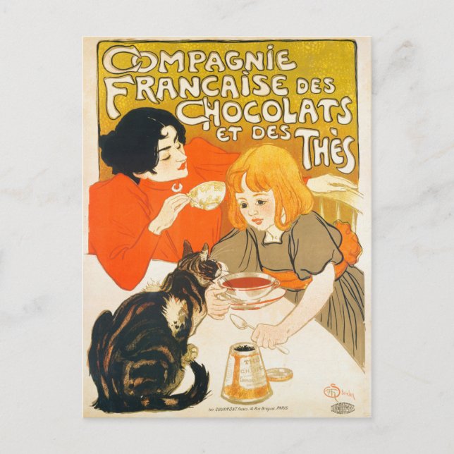 Compagnie Française des Chocolats et des Thès - Postkarte (Vorderseite)