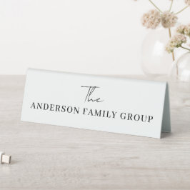 Company Business Name Branding Professional Tischaufsteller