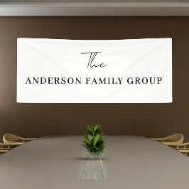 Company Business Name Professional Branded Banner