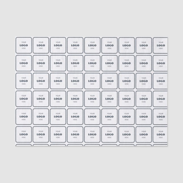 Company or Business Packaging Tissue Paper Seidenpapier (Vorderseite)