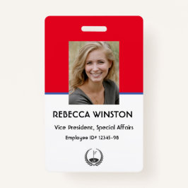 Company Photo ID Security Badge Ausweis