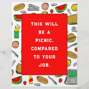 Company Summer Party Flyer