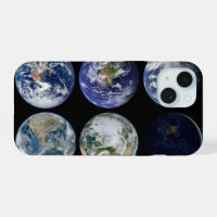 Comparaison D'Image De Vues Iconiques De La Planèt