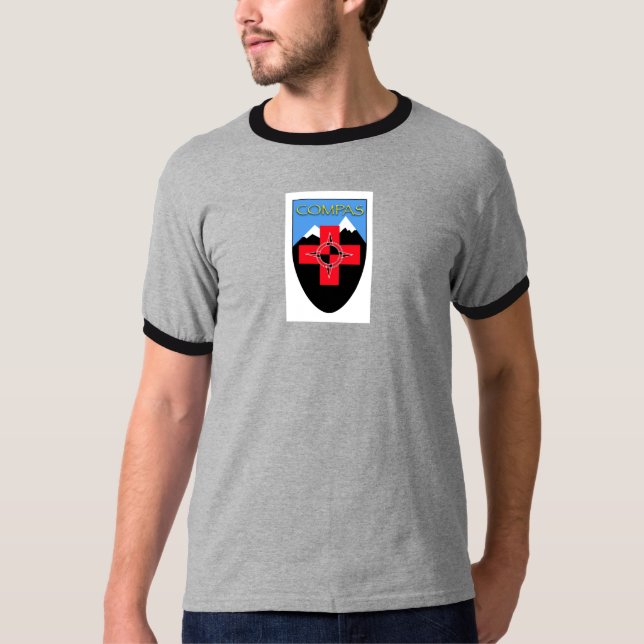 COMPAS Wecker-T - Shirt, mehrfache Farben! T-Shirt (Vorderseite)