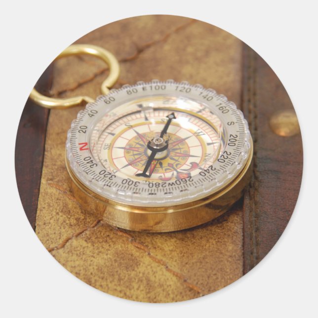 Compass040309 Runder Aufkleber (Vorderseite)