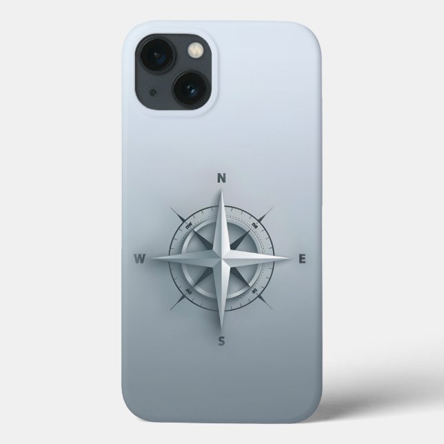 Compass iPhone-Gehäuse Case-Mate iPhone Hülle (Rückseite)