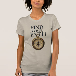 "Compass & Map T - Shirt suchen"