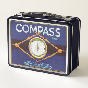 Compass-Marke Metall Brotdose