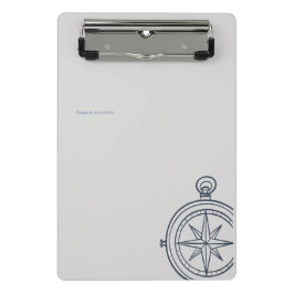 Compass-Midnight Cartographer- Clipboard Mini Klemmbrett