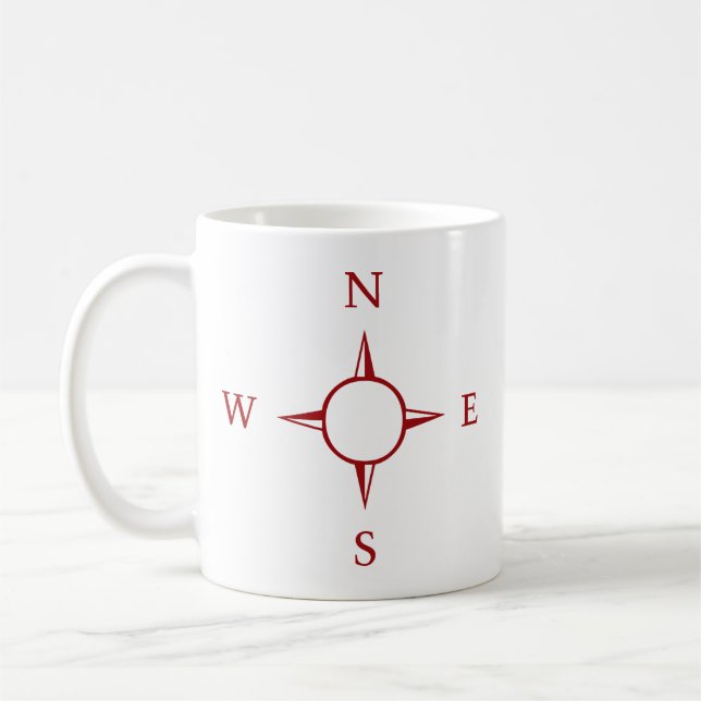 Compass Points Tasse (Links)