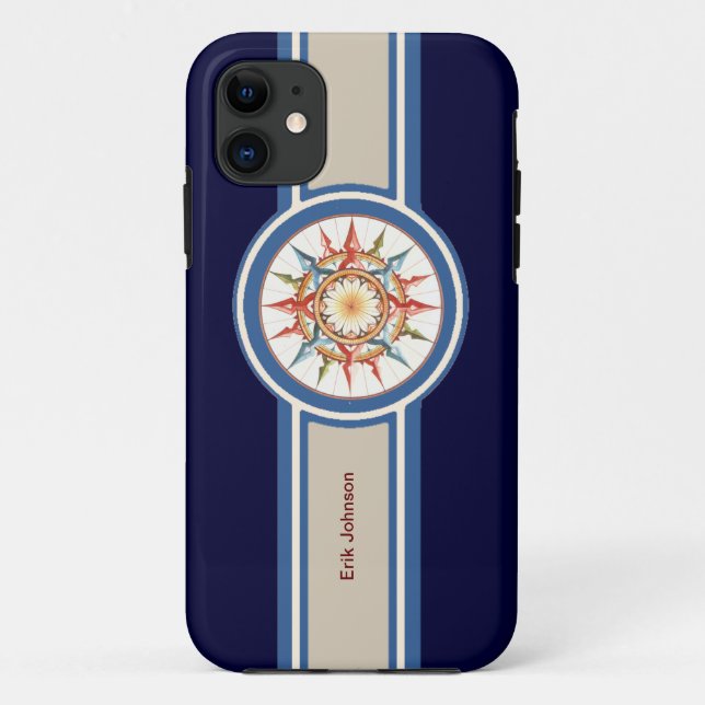 COMPASS ROSE - ADD Case-Mate iPhone HÜLLE (Rückseite)