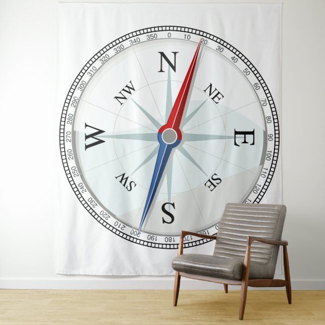 Compass Tapestry Wandteppich (Beispiel)