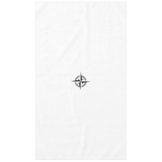 Compass White Tableclout Tischdecke