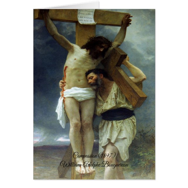 Compassion de Christ Bouguereau (Devant)