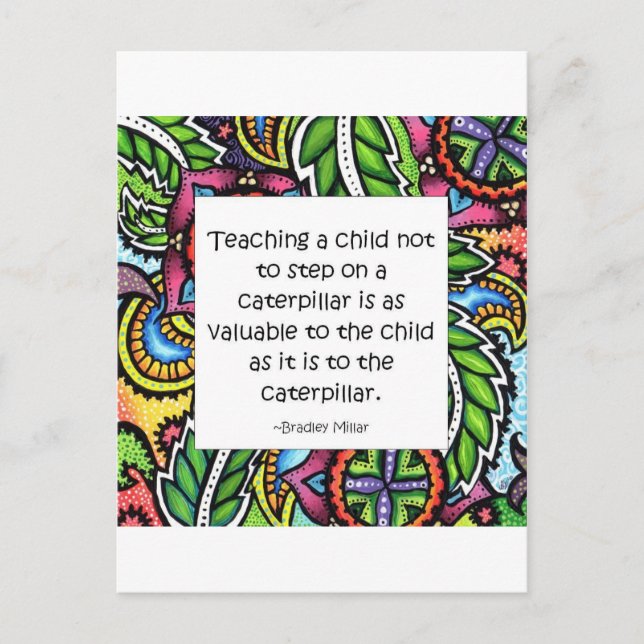 Compassion is taught postkarte (Vorderseite)