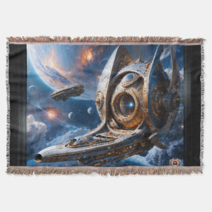 Compellione Galactic Cruiser Al Art von Xzendor7 Decke