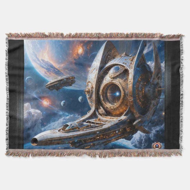 Compellione Galactic Cruiser Al Art von Xzendor7 Decke (Vorderseite)