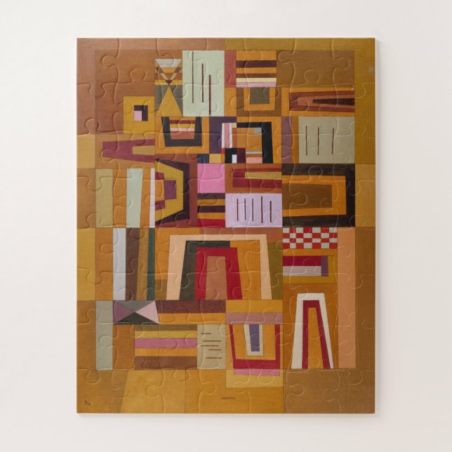 Compensation, Kandinsky Inspired Geometric Art (Vertikal)