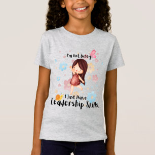 Compétences en leadership T-shirt pour filles