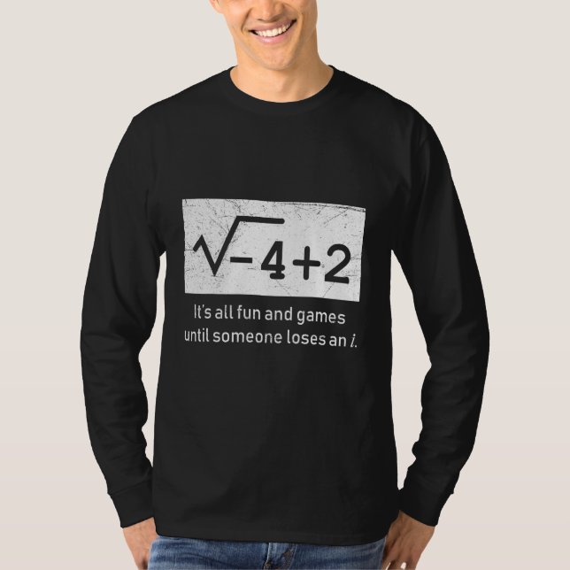 Complex numbers math T-Shirt (Vorderseite)