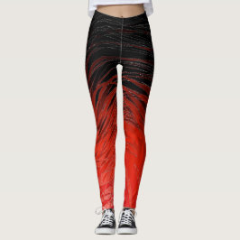Complex Spiral Red - Leggings
