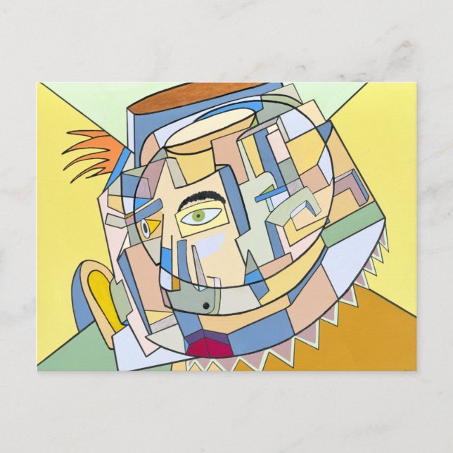 "Complex Thoughts" von Ruchell Alexander Postkarte (Vorderseite)