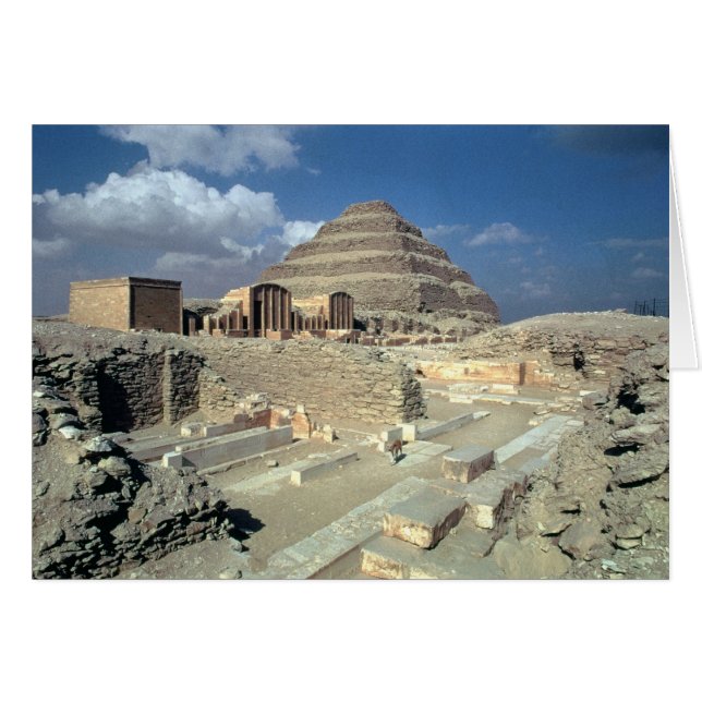 Complexe de Djoser incluant la pyramide Step (Devant horizontal)
