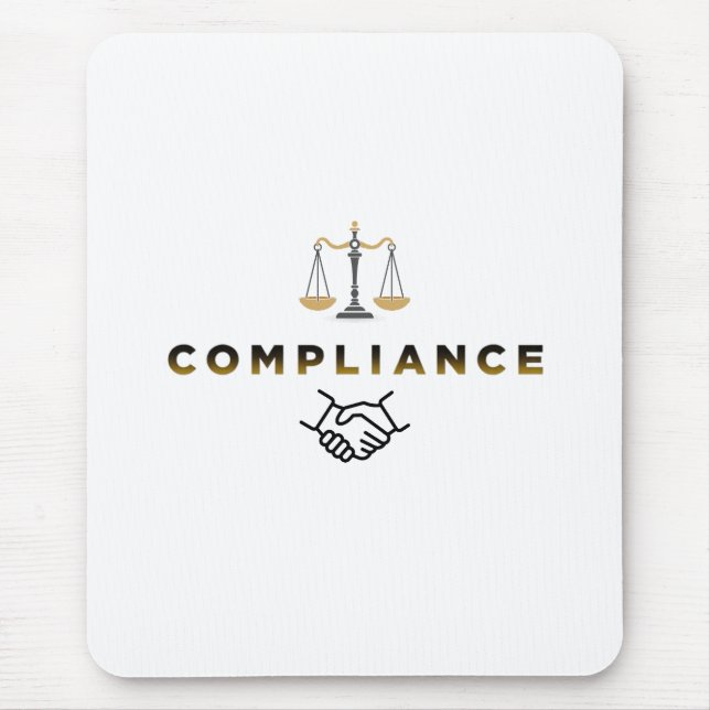 Compliance Desk Mouse Pad Mousepad (Vorne)