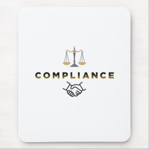 Compliance-Schreibtischmauspad Mousepad