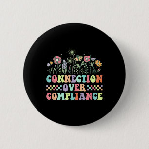 Compliance-Überwindung Autismus-Bewusstsein Sped T Button