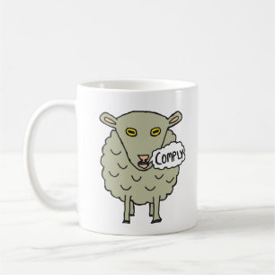Comply Sheep Kaffeetasse