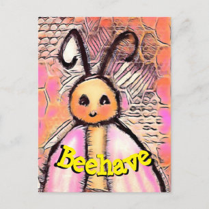 Comportement de la carte postale au miel Funky Lil