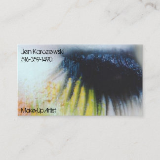 Composez le carte de visite d'artiste